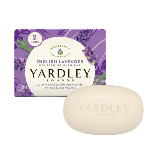 Vista 5 de Yardley London Lavanda inglesa, paquete de de 2