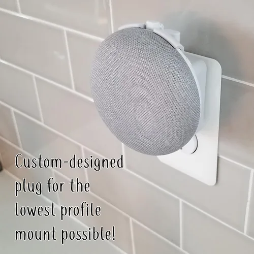 Vista 5 de Altavoz inteligente Mini Back Pack, el primero de alta gama más simple y limpia que se conecta directamente al enchufe de la pared, para el Negro