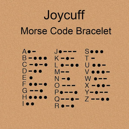 Vista 5 de Pulseras inspiradoras en código morse para hombres, mujeres, niños y niñas, padres, madres, tías, abuelas, hijas, para el Día de la madre