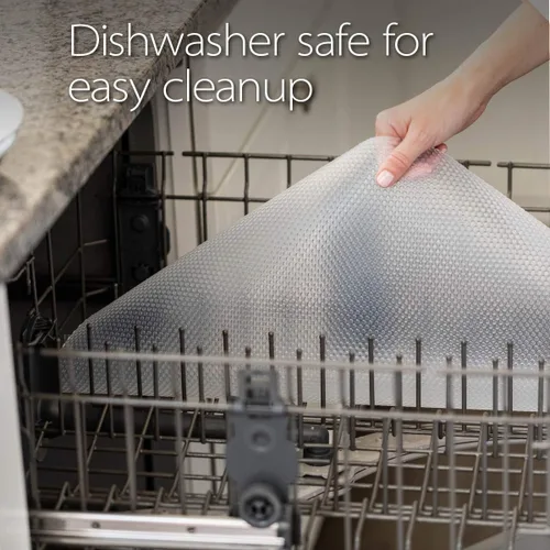 Vista 7 de Duck Brand Clear Classic Easy Liner - Revestimiento para estantes