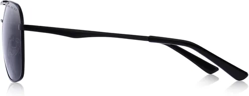 Vista 3 de Gafas de sol polarizadas para hombre de OLIEYE con marco de metal y lentes HD