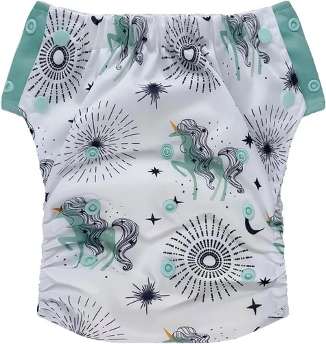 Vista 63 de EcoAble Pañal de entrenamiento reutilizable para ir al baño con inserto, pantalones de entrenamiento de tela diurna para niños pequeños y niños