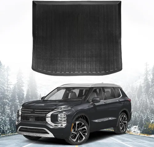 Vista 2 de Forro de carga premium para Mitsubishi Outlander ES SE Sel Crossover 2022-2026 - 100% de protección, alfombrilla de maletero de automóvil de ajuste