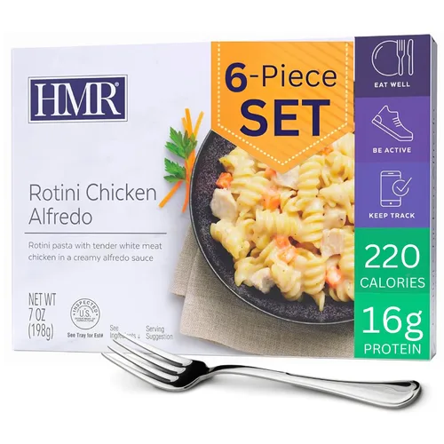 Vista 23 de HMR Ternera Stroganoff con Fideos Entrée Almuerzo o Cena Pre-empaquetada Listo para Comer 19 g de Proteína Comida Baja en Calorías Porción