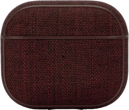 Vista 8 de Incase Funda para Airpods Woolenex - Funda para Airpod de 3ª generación, duradera, ligera y protectora con tela de primera calidad, diseño Asfalto