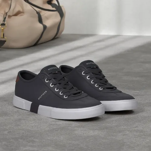 Vista 50 de Tommy Hilfiger Zapatillas Pandora para hombre Blanco/Azul marino 164