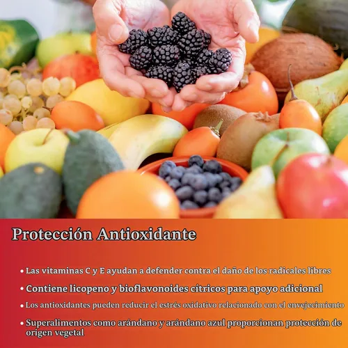 Vista 6 de Buried Treasure - Active 55. Vitaminas, Minerales, hierbas y antioxidantes, 32 onzas líquidas