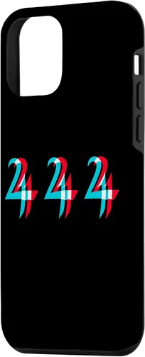 Vista 2 de Funda protectora para iPhone 12 Mini Angel Number 444