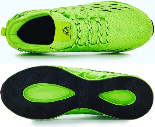 Vista 2 de Zapatos de trabajo ligeros para hombre, zapatos indestructibles con punta de acero, zapatos de seguridad de malla transpirable a la moda, zapatos