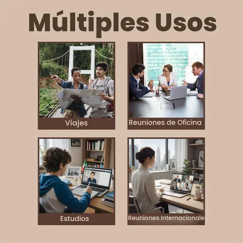 Vista 9 de Auriculares de traducción AI en tiempo real 144 idiomas 0.3s Tiempo