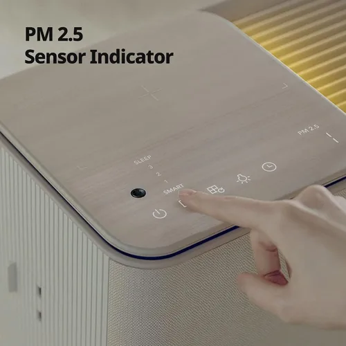 Vista 4 de COWAY Purificadores de aire para el hogar de hasta 1298 pies cuadrados, prefiltro lavable y filtro de partículas para humo, alergias, caspa