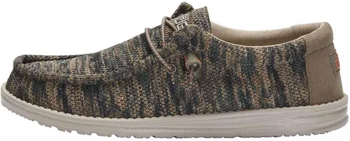 Vista 30 de Hey Dude Wally Eco Stretch Mocasines para hombre, cómodos y ligeros aleación