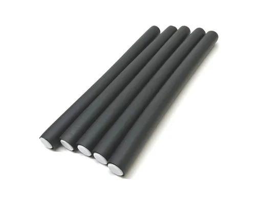 Vista 2 de Flex Spongy Rod Rodillos Twist-flex Pro Rizos Rodillo de pelo grande Negro - 5PC