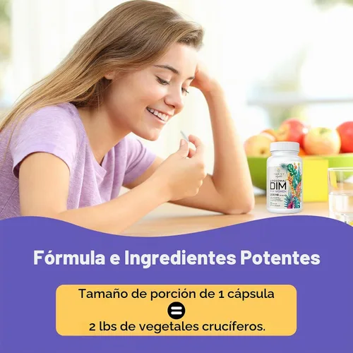 Vista 7 de DIM liposomal 400 mg - Equilibrio hormonal, apoyo de estrógeno para mujeres, suplemento DIM con vitamina E, onagra, cohosh negro, ácidos grasos