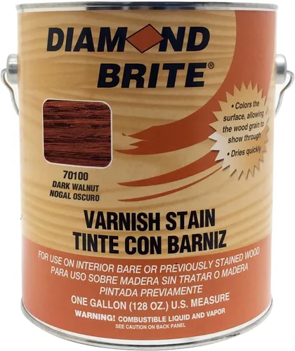 Vista 12 de Diamond Brite Paint 70300 Tinte de barniz de roble claro de 1 galón