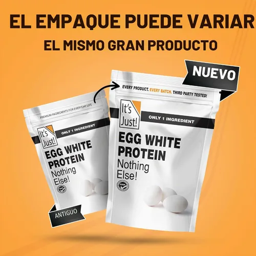 Vista 10 de It's Just! - Polvo de proteína de clara de huevo, proteína de claras de huevo secas, ingrediente para merengue, sin OGM, granjas de EE.UU.
