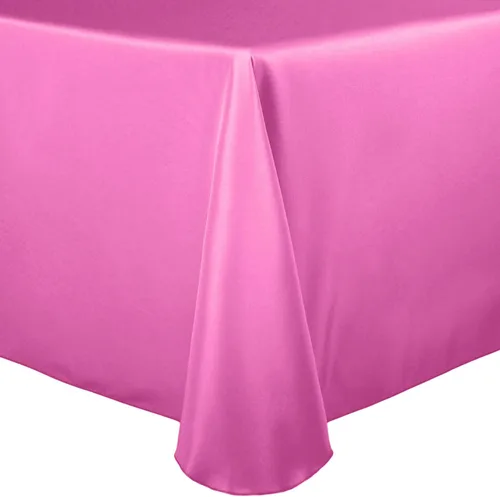 Vista 6 de Ultimate Textile Mantel ovalado de lino de poliéster de 60 x 102 pulgadas, color marrón cobre