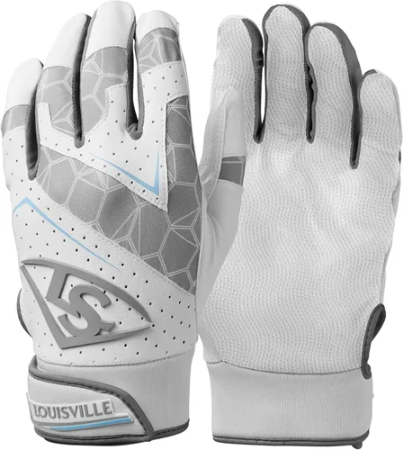 Vista 6 de Louisville Slugger Guantes de bateo genuinos 2.0 para adultos