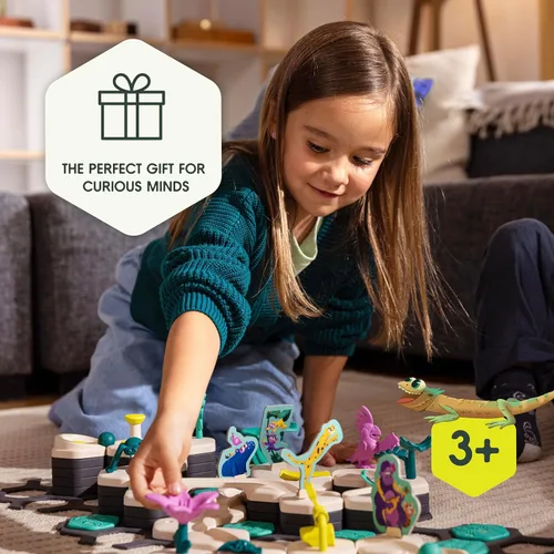Vista 5 de Ravensburger GraviTrax Junior Starter Set XXL - My Planet - Experiencia divertida y educativa de construcción de carrera de mármol preescolar