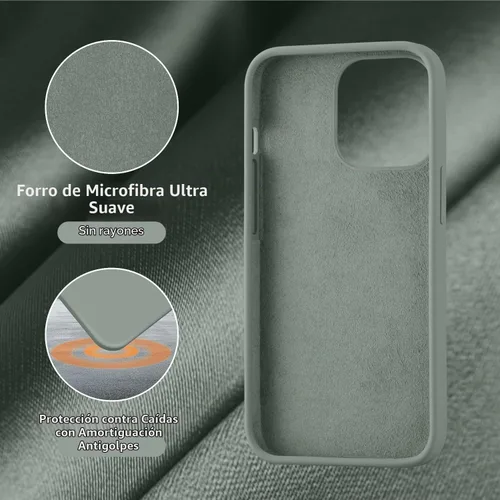 Vista 5 de Cordking Funda diseñada para iPhone 13 Pro Max, Funda Protectora de Teléfono de Silicona Ultra Delgada a Prueba de Golpes