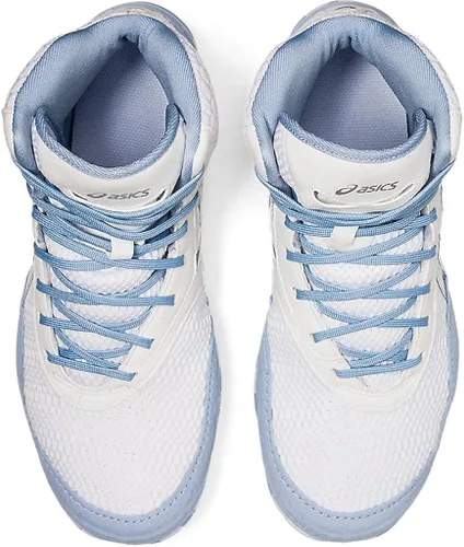 Vista 6 de ASICS MATBLAZER - Zapatos de lucha libre para mujer, NegroOro rosa