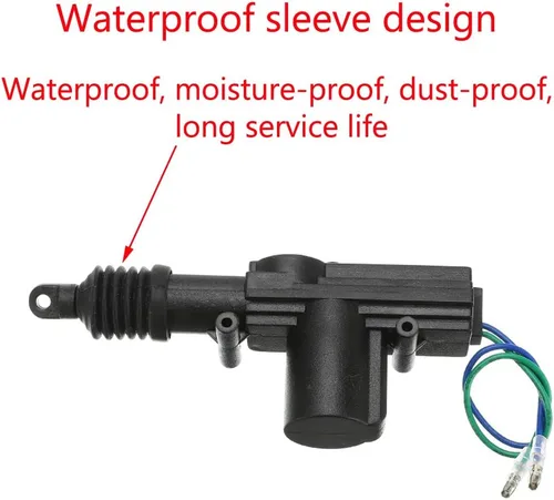 Vista 5 de ESUPPORT Motor resistente universal del alambre 12V del alambre 12V del actuador de la cerradura de puerta del poder más elevado del coche