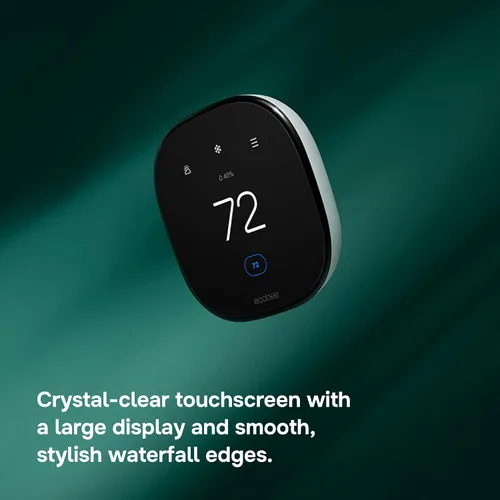 Vista 12 de ecobee Termostato inteligente mejorado, termostato Wifi programable