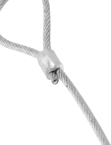 Vista 5 de MFL. Cables de seguridad para luces de escenario, carga de 110 libras, cuerda de seguridad de acero inoxidable de 31.5 pulgadas para luces