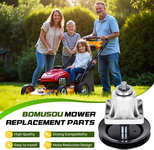 Vista 7 de Conjunto de husillo 618-0660 918-0660, apto para cortacésped MTD Cub Cadet LT1045 LT1046 i1046 LT2200, sustituye a 618-0625A 918-0625B 618-0625B