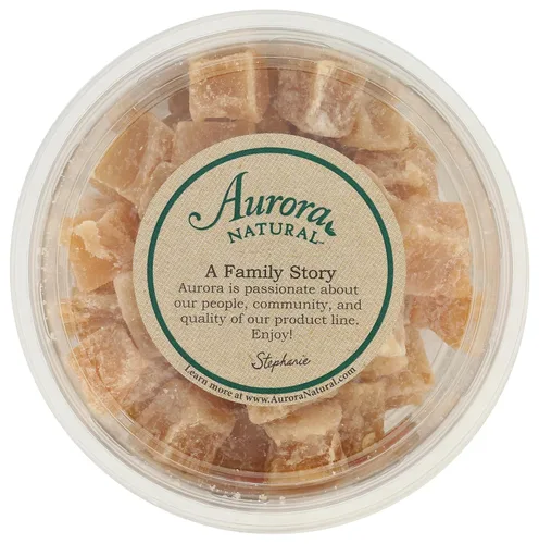 Vista 5 de AURORA PRODUCTS Trozos de jengibre cristalizado australiano, 11 oz