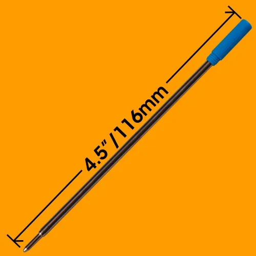 Vista 3 de Repuesto para Cross 8511 - Recambio de bolígrafo - 6 Azul