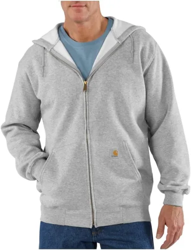 Vista 13 de Carhartt - Sudadera holgada de peso medio con cremallera completa para hombre Negro