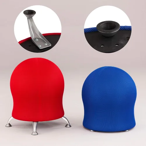 Vista 5 de Safco Products Zenergy - Silla para ejercicios de estabilidad