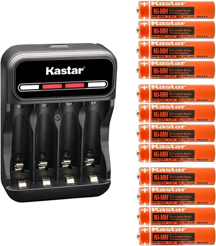 Vista 6 de Kastar CMH4 - Cargador USB inteligente compatible con Panasonic KX-TGP500 KX-TGP550 KX-TGP551 KX-TGP600 KX-TH1211 KX-TH1211B KX-TH1212 KX-TH1212B
