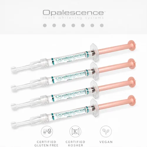 Vista 8 de Opalescence Jeringas de Gel al 35% Blanqueamiento Dental - Kit de Recarga (4 Jeringas en Total) Peróxido de Carbamida. Fabricado por Ultradent
