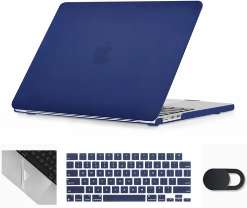 Vista 29 de Se7enline Funda compatible con MacBook Neo de 13 pulgadas, modelo A3404 2026, carcasa dura, cubierta de teclado, cubierta de cámara web, protector