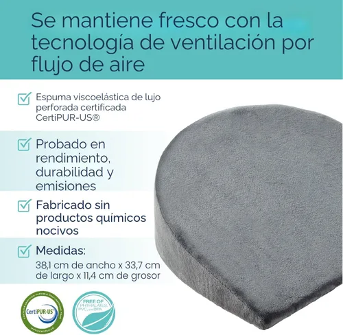 Vista 4 de hiccapop Almohada de cuña de embarazo para soporte del vientre Almohada de cuña de maternidad Almohada de cuña para el vientre Almohadas