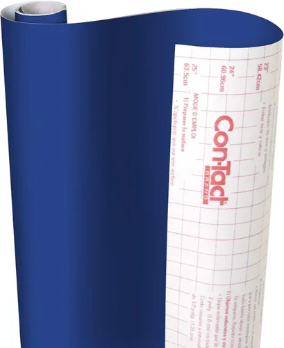 Vista 21 de Con-Tact Brand Creative Covering, forro autoadhesivo para estantes, rollo de vinilo multiusos, fácil de usar y aplicar, 18'' x 9', rojo bombero Rojo