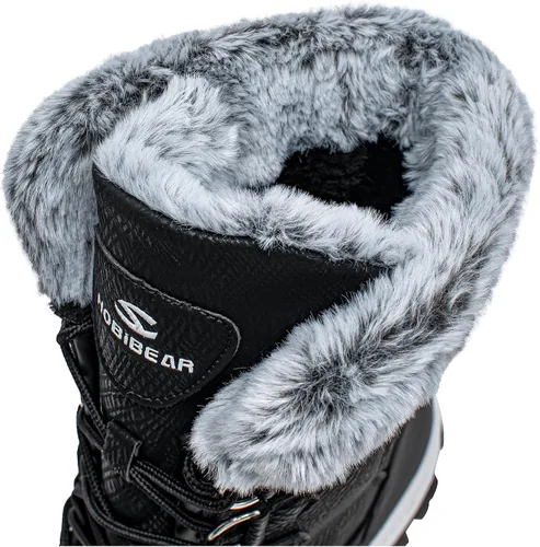 Vista 3 de HOBIBEAR - Botas de nieve de invierno para mujer Aw5778/Negro