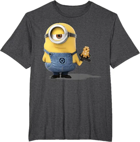 Vista 20 de Camiseta Despicable Me Minions Holding A Ginger Bread Minion Retrato Pequeña