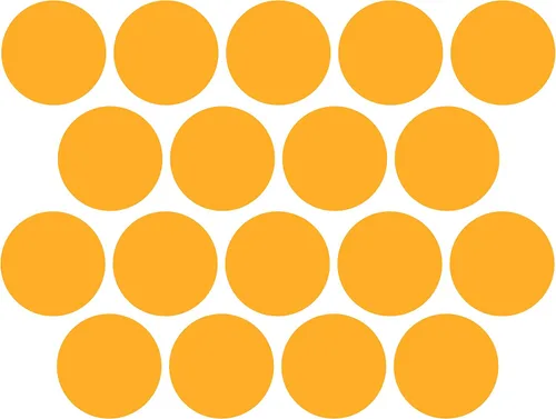 Vista 121 de LiteMark Calcomanías extra pequeñas, puntos de vinilo extraíbles, calcomanías circulares con acabado mate, calcomanías redondas para pared de aula