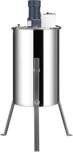 Vista 11 de VEVOR Extractor Eléctrico de Miel, Extracción de Apicultura de Acero Inoxidable de 2/4 Marcos, Centrifugadora de Tambor de Panal con Tapa