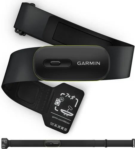 Vista 4 de Garmin HRM 600 Monitor de frecuencia cardíaca premium con dinámica de carrera, correa XS–S (22"-28") - Compatible con relojes inteligentes Garmin