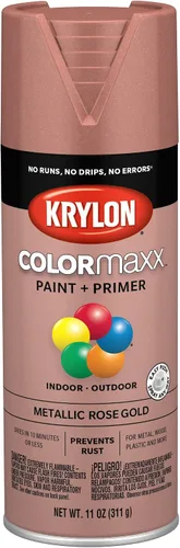 Vista 48 de Krylon K05554007 COLORmaxx Pintura en aerosol y base para uso en interiores y exteriores, color almendra satinada, 12 onzas (paquete de 1)
