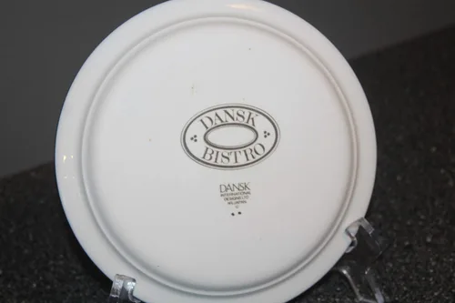 Vista 5 de Bistro Christianshavn Blue - Plato para pan/mantequilla (7.25 pulgadas, juego de 4)