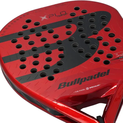 Vista 6 de BULLPADEL Pala de pádel XPLO Comfort Advanced Fibrix Fiber Pala Padel GEOSHAPE para potencia explosiva y alto equilibrio Aerodinámica mejorada