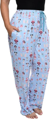 Vista 4 de Disney Pantalones de descanso para mujer, pantalones de pijama D100 con estampado completo