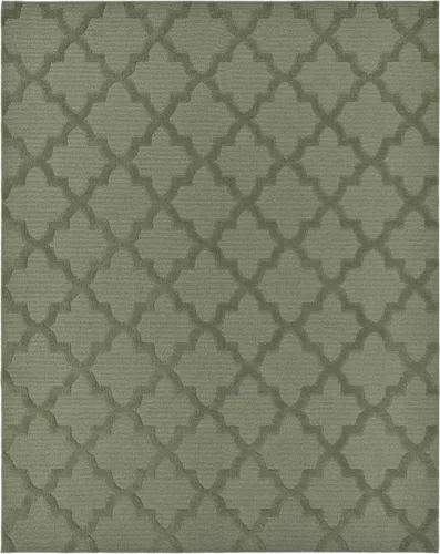 Vista 21 de Alfombra de Área Garland Rug Quatro Negra de 3' x 5' con Diseño de Enrejado Cut-Loop - Suave, Cómoda, Elegante y Económica en un Hermoso Color Negro