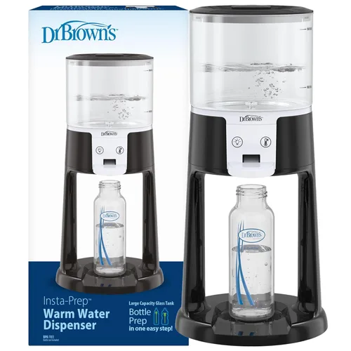 Vista 15 de Dr. Brown's Insta-Prep Dispensador de agua tibia con jarra de mezcla de fórmula para bebés, 36 onzas, oliva