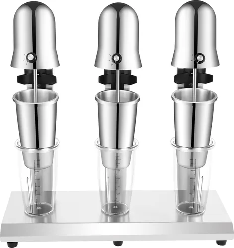 Vista 12 de Milkshake Maker - Máquina eléctrica de batido de 540 W, mezclador de bebidas, batidora, 18000 RPM, 27 onzas, uso doméstico comercial